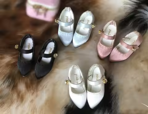 3cm Blyth Vintage Shoes High Heels (Suitable For Barbi,Azone,Pullip,MMK ,Licca, Kurhn,ICY,1/6 Dolls)