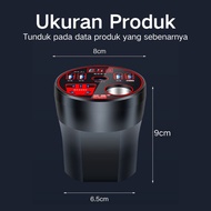 Car Power Inverter Pengisi Daya Inverter 200W 12V / 24V Colokan Cas Charger Mobil Power Converter 4U