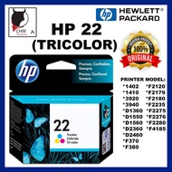 HP 22 TRI-COLOUR INK CARTRIDGE