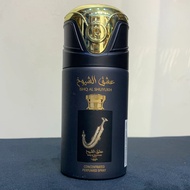 Lattafa Pride Ishq Al Shuyukh Gold Body Spray segar Deodorant & ANGGUN 250ml