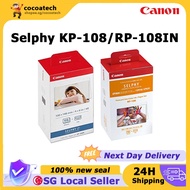 Canon Selphy KP-108IN /RP-108 Color Ink Paper Compatible with Canon Selphy CP910/CP820/CP1300/CP1500