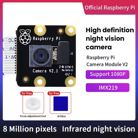 KEYESTUDIO Raspberry Pi Camera Module 5/8 Megapixels 1080p Mini HD PiNoIR Camera Wilde Angle Module 