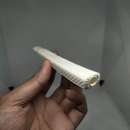 Once pipa cangklong tulang iga duyung model kotak full ukir ekslusif panjang 10-11cm