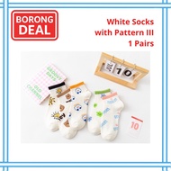 Cartoon Socks Women Socks Men Cartoon Stokin Perempuan Stokin Lelaki 1 Pair TLG