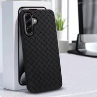 Case for Samsung A56 5G - A36 5G Softcase SLIM WOVEN BREATHABLE Casing Case hp Samsung A56 - A36 5G