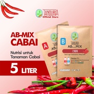 TANDURIA - AB MIX CABAI 5 liter PUPUK SIAP PAKAI HIDROPONIK