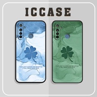 Lucky Realme 5/ 5i/ 5 Pro/ C3 case, four-leaf clover, lucky leaf, beautiful peace of mind