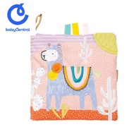 Manhattan Toy Llama Soft Book - 0 months+