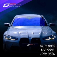 【Limited Blue Purple】Chameleon BluePurple IR 95% 2PLY Tinted Building Colour Window/Car Tinted Uv99%