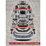 Audi Q7 06-15 convert RSQ7 2023 bodykit front rear bumper grill diffuser head tail lamp light bonnet