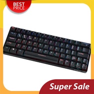 BEST SELLER Compact Mechanical Multi-device Keyboard with 64 keys BT & Type-C Mode 18 RGB Backlit Ef