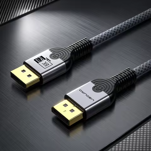 UGOURD DP1.4 Cable 8K 60HZ DP 1.4 1.2 Cable 4K 120HZ 144HZ UHD Ultra High Definition Video Displaypo