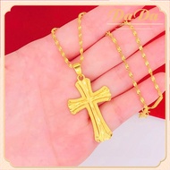 สร้อยทอง 18k ของแท้ จี้ทองแท้ กางเขนทองคำแท้ 99.99% น้ำหนัก 0.4-0.45 กรัม ขายคืนได้ เก็บเงินปลายทาง