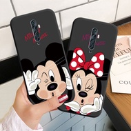 Casing For OPPO Reno 2 F 2F 3 Pro 10X Zoom Soft Silicoen Phone Case Cover Mickey and Minen