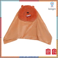 MINISO หมอนผ้าห่ม We bare bears-Blanket ยอดขายดีอันดับหนึ่ง