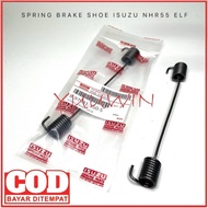 ISUZU NHR55 SPRING BRAKE SHOE - SPRING BRAKE SHOE NHR55 ELF - ISUZU ELF BRAKE SHOE SPRING