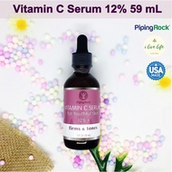 เซรั่ม วิตามินซีเข้มข้น Vitamin C Serum 12% 59 mL - Piping Rock