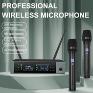 UHF Wireless Microphone Adjustable Frequency Anti-interference Long-range Stable Transmission HD Col