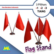 Table Flag Pole stand - Stainless Steel Flag Pole