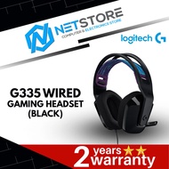 LOGITECH G335 WIRED GAMING HEADSET (BLACK) - 981-000979