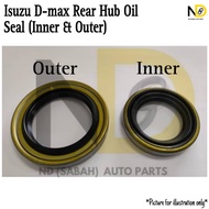 ISUZU D-MAX / NHR REAR HUB OIL SEAL (INNER OUTER)