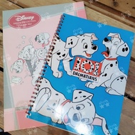 [Toy Treasure Map] [N] [O] Early 101 Dalmatians Coil Stripes Notebook And Made In Japan 101 Envelope