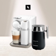 Nespresso 膠囊咖啡機 Gran Lattissima 清新白+Barista咖啡大師調理機 組合【下單即加贈Pantone色冰棒盒(橘)】