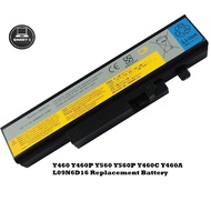 Y460 Y460P Y560 Y560P Y460C Y460A L09N6D16 Replacement Battery