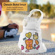 Zhejiang Children's Drinking Bottle Insulation Water Bottle with Straw 900 ml - DJ-689 [IKFShop1]