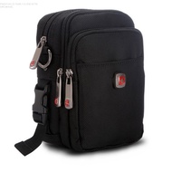 Swiss Army Knife Mobile Phone Waist Bag Men's Shoulder Bag Messenger Bag Belt Multifunctional Leisure Bag Large Capacity Small Backpack