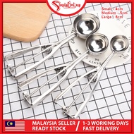 SIMPLYBEST Stainless Steel Ice Cream Scoop Trigger Spring Scope Heavy Duty Durable Mash Scoop