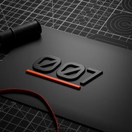 Zeekr 001 007 X โลโก้โลหะส่วนบุคคล แทนที่โลโก้เดิม