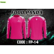 2024 New Food Panda Rider Pattern 3D Printing T-shirt Full Sublimation Long Sleeves T Shirt