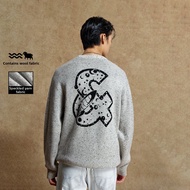 Jack Jones | Wool Blend Trendy Loose Color Speck Knitted Sweater