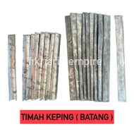 Timah Keping. Half Round Lead and Flat Plate Lead. (+/- 1kg )