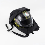 RCKLS Ltd.Tas Motopack STAYFAST Helm FullFace Halfface Motor Ransel Black Backpack