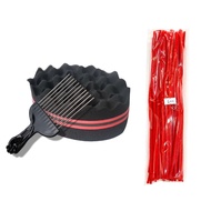 Premlock hair curler set (Foam, Afro Pick Comb, Velvet Zinc)