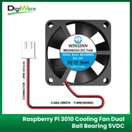 Raspberry Pi 3010 Cooling Fan Dual Ball Bearing 5VDC