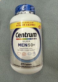 最新 ✨ 美國 Centrum 銀善存綜合維他命 (適合50歲以上男士) 275粒片劑  EXP : 09/27