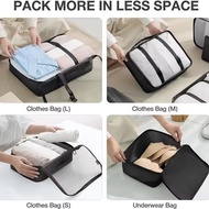 7-in-1 TRAVEL Organizer STORAGE Bag LUGGAGE Bag 7-in-1 Suitcase Organizer/