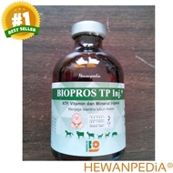 Sale Terbatas Biopros Tp 100 Ml - Vitamin Mineral Atp Stamina Pasca Sakit Hewan Imun Aman
