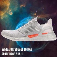 ADIDAS UltraBoost 20 DNA Space 二手 含鞋盒 運動鞋 跑鞋 男鞋 US11 FTW RUN