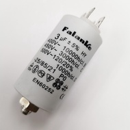 FALANKE HY2-3.00UF AC450V 50/60Hz M8 Thread Washing Motor Capacitor