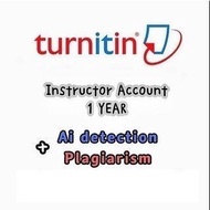 [1/3/6/12m]  TURNITINi INSTRUCTOR ACCOUNT WITH AI DETECTION & PLAGIARISM CHECK