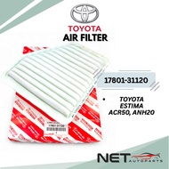 TOYOTA ENGINE AIR FILTER ESTIMA ACR50, ANH20 (17801-31120)