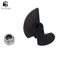 [Serenable] FT011-10 Propeller 3-Blade Prop for FT011 RC Racing Boat Part 1pc Black