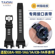 GOVU [Please Look for the Model] Suitable for G-SHOGBA-900 Watch Strap GBA-900-1/4A/7 Resin Silicone