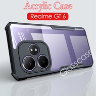 Casing For Realme GT 6 7 T Pro 6T 7T 7Pro GT6 GT6T GT7 GT7T GT7Pro Neo 6 6se Neo6 Neo6se Acrylic Cle