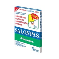 SALONPAS PAIN RELIEVING PATCH 10 PATCHES