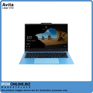 AVITA Liber V14 Laptop (I5-10210U 8GB 512GB SSD W10H 14 FHD IPS) Angel Blue - FOC Mouse + Backpack